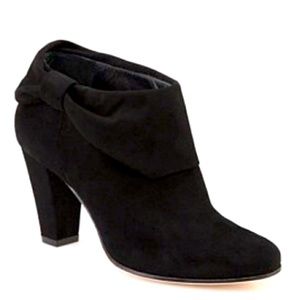 Kate Spade Suede Black Booties